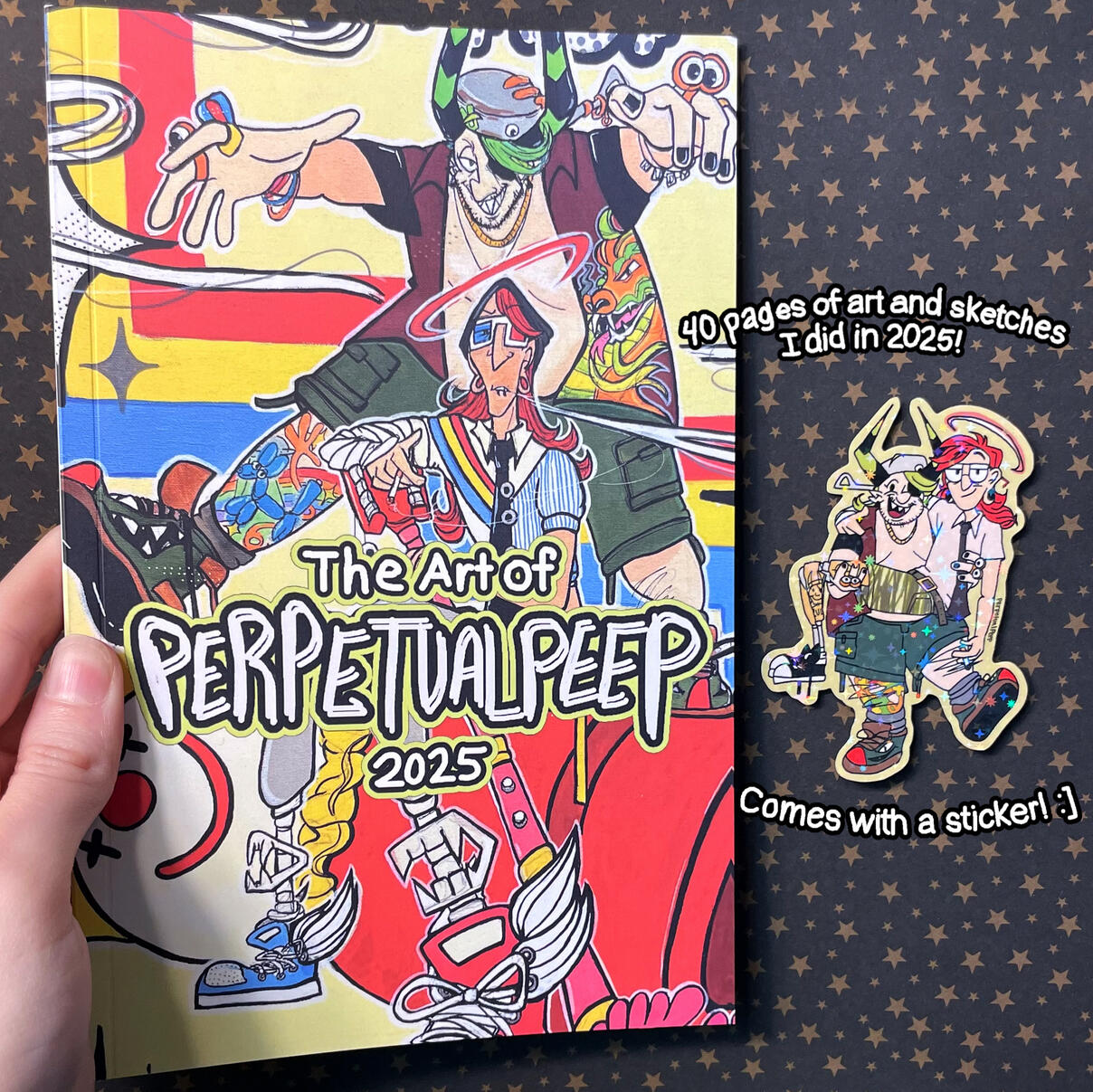 Another Artbook full of drawings I made in 2025!