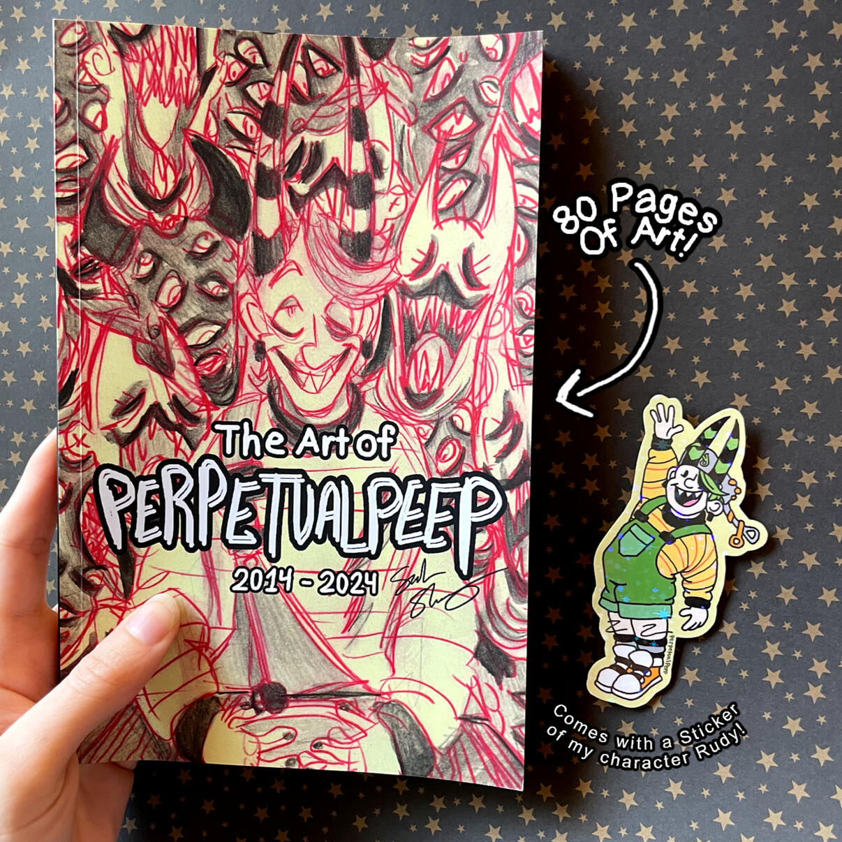 An artbook of my various illustrations throughout the years!